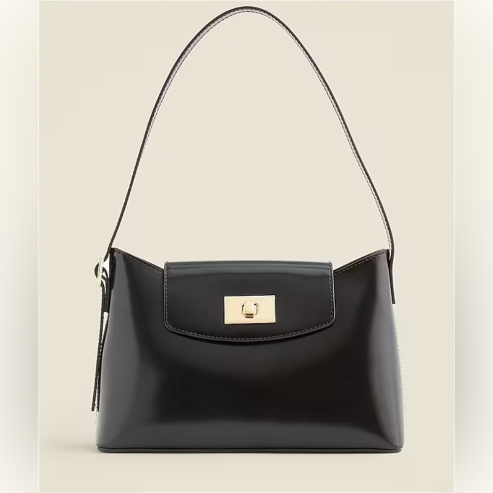 J.Crew Edie shoulder bag in Italian leather NWT